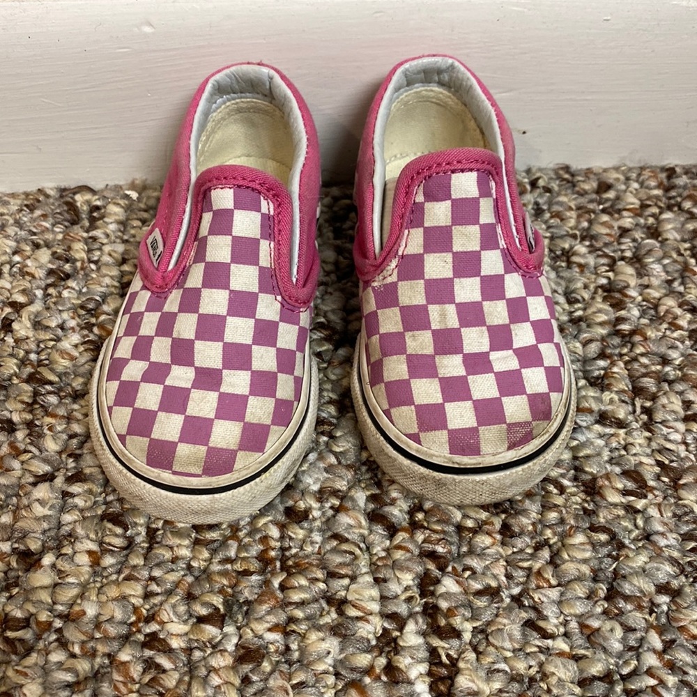 Toddler girls vans slip on sneakers